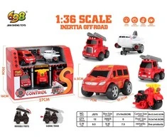 Modbrix Fire Department Vehicle Set 1:36