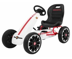 Ramiz Minamas kartingas GoKart ABARTH baltos spalvos
