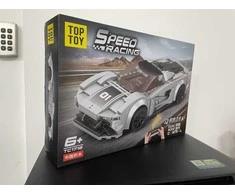 Ramiz Konstruktorius R/C Sportinis automobilis Pilkas