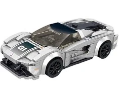 Ramiz Konstruktorius R/C Sportinis automobilis Pilkas