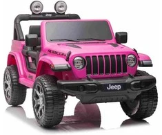 Važiuoklė Jeep Wrangler Rubicon Rožinė
