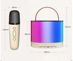 Ciuciubabka Karaoke Microphone + Illuminated Speaker Set