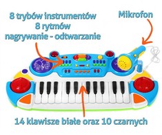 Vaikų klaviatūra 2 oktavų