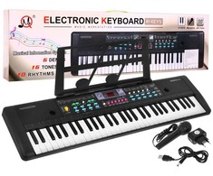 Klaviatūra Ramiz Elektroninis pianinas vaikams MQ-605UFB Bluetooth