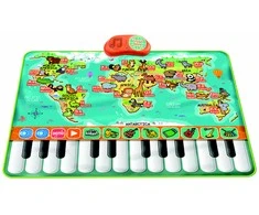 Nobokids Gyvūnų pasaulio klaviatūros muzikos kilimėlis