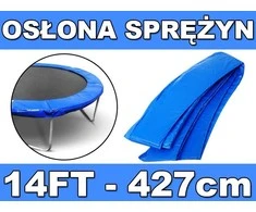 Joko Spyruoklių apsaugos danga batutui SkyRamiz 427 cm/14FT, mėlyna