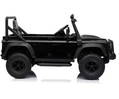 Elektromobilis Land Rover Defender 110 SVX Concept, Juodas