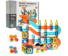 Klocki Magnetyczne Rinkinys 128 dalys