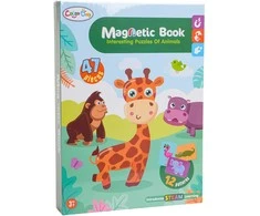BINO EDUKAMP magnetinė gyvūnų knyga