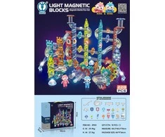 Ramiz Klocki Magnetyczne Kulka Świecący Rinkinys 228el.