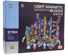 Ramiz Klocki Magnetyczne Kulka Świecący Rinkinys 228el.