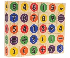 Ramiz Matematikos mokymosi kaladėlės vaikams