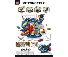 Mega Creative Ramiz Žaislinis MEGA motociklas su dūmų efektu