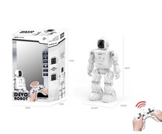 RAMIZ Radijo bangomis valdomas baltas robotas Mega R/C