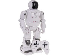 RAMIZ Radijo bangomis valdomas baltas robotas Mega R/C
