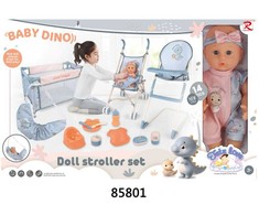 Polesie MEGA rinkinys Baby Dino lėlyte