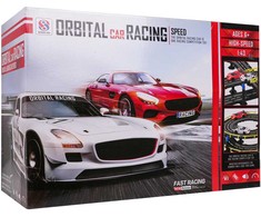 Lenktynių trasa Mega Track R/C su nuotoliniu valdymu