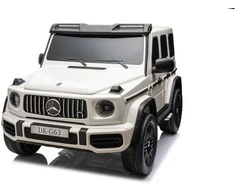Elektromobilis Mercedes Benz G63 AMG XXL STRONG MP4, Baltas