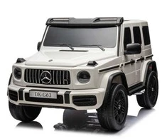 Elektromobilis Mercedes Benz G63 AMG XXL STRONG, Baltas
