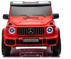 Elektromobilis Mercedes Benz G63 AMG XXL STRONG MP4, Raudona