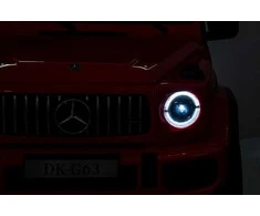 Elektromobilis Mercedes Benz G63 AMG XXL STRONG MP4, Raudona