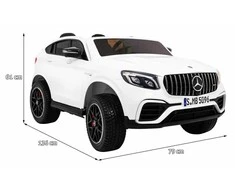 Ramiz Važiuoklė na akumulator Mercedes GLC 63S Baltas