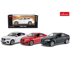 Autko Metalowe 1:24 BMW X6M Juodas RASTAR