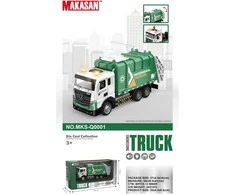 Ramiz Metal Garbage Truck with Light Function