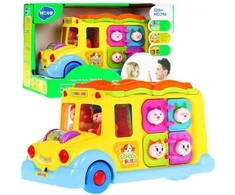 Hola SCHOOL BUS Interaktyvioji transporto priemonė ZA0019