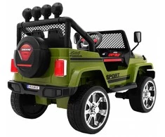 Ramiz Elektromobilis Raptor Drifter 4x4, Žalias