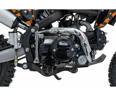 Static Control Oranžinis Benzininis motociklas 110CM IMMORTAL, Oranžinis