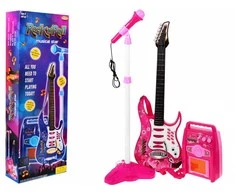 Ramiz Rožinis elektrinės gitaros stiprintuvas vaikams