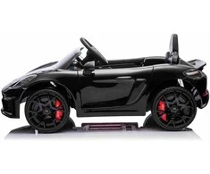 Roger Elektromobilis Porsche 718 MP4, Juodas
