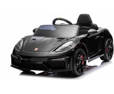 Roger Elektromobilis Porsche 718 MP4, Juodas