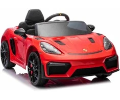 Elektromobilis Porsche Spyder RS 718, Raudona