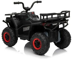 Elektrinis keturratis ATV Robust 01, Juodas