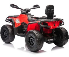 Quad Can Am Outlander ATV Raudona