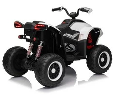 Elektrinis keturratis Fast Wheel, Baltas
