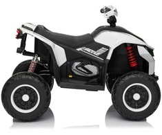 Elektrinis keturratis Fast Wheel, Baltas