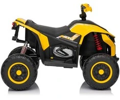 Elektrinis keturratis Fast Wheel, Geltona