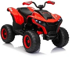 Elektrinis keturratis Fast Wheel, Raudona