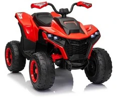 Elektrinis keturratis Fast Wheel, Raudona