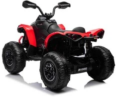 Elektrinis keturratis Maverick ATV, Raudona