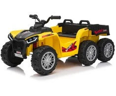 Dvivietis elektrinis keturratis Extreme Sport TX ATV 4x4, Geltona