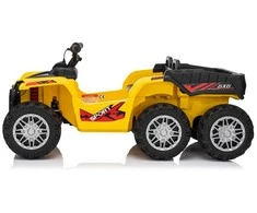 Dvivietis elektrinis keturratis Extreme Sport TX ATV 4x4, Geltona
