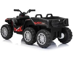 Dvivietis elektrinis keturratis Extreme Sport TX ATV 4x4, Juodas