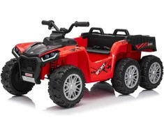 Dvivietis elektrinis keturratis Extreme Sport TX ATV 4x4, Raudona