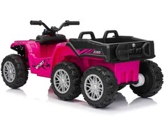 Dvivietis elektrinis keturratis Extreme Sport TX ATV 4x4, Rožinė