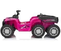 Dvivietis elektrinis keturratis Extreme Sport TX ATV 4x4, Rožinė