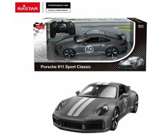 Nuotoliniu būdu valdomas automobilis RASTAR Porsche 911 Sport Classic 1:16